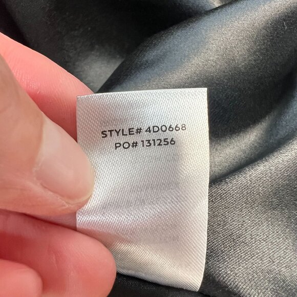 NWT Lulus Molinetto Navy Blue Lace Ruffled Tiered Sleeveless Maxi Dress XL - Picture 12 of 13